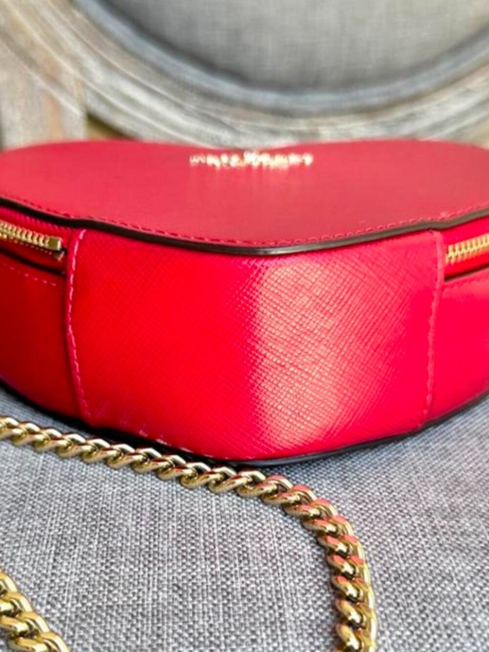 KS Love Shack Red Heart Crossbody Novelty Bag